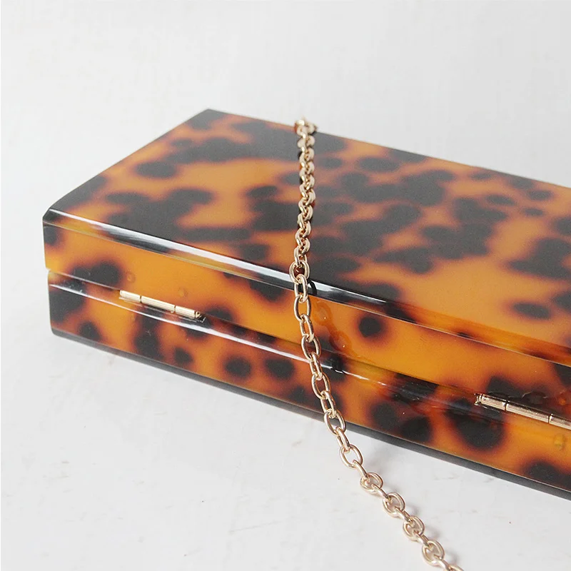 2019 акриловая Женская квадратная винтажная вечерняя сумка жесткий чехол с