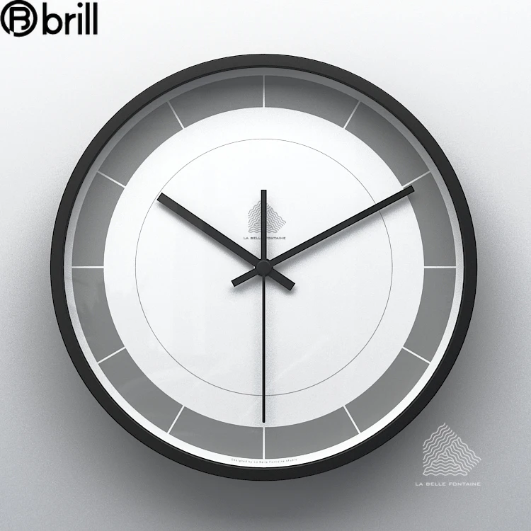 

Modern Creative Wall Clock Silent Art Simple Living Room Clock Mechanism Gradient Nordic Wall Watches Home Decor Horloge Murale