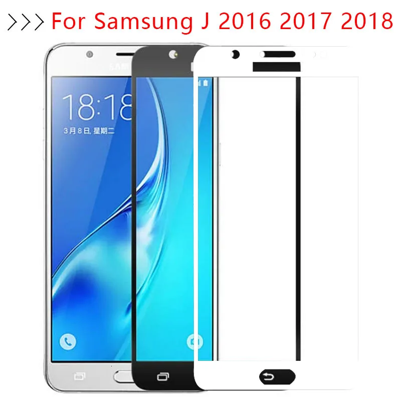 Защитный Стекло на samsung J3 J5 J7 J4 J6 закалённое защитное стекло Galaxy J 3 4 5 6 7 3j 4j 5j 6j 7j