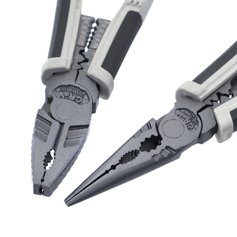 

7-1 Wire Pliers Multi-function Wire Stripping Needle-nosed Pliers Pull Multi-purpose Labor-saving Pliers Crimping Electric Plier