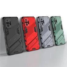 For Cover Xiaomi Redmi Note 10 Pro Case For Redmi Note 10 Pro Capas PC Kickstand Holder Back Cover For Redmi Note 10 Pro Fundas