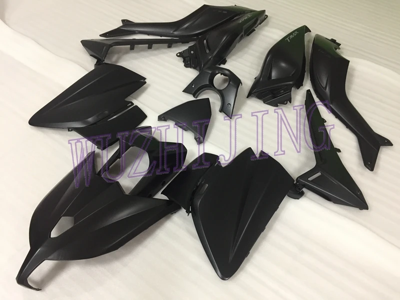 Обтекатель TMAX 530 14 Пластик Обтекатели TMAX 530 2013 материя Черный ABS обтекатель XP 530 2013 - Цвет: INJECTION mold