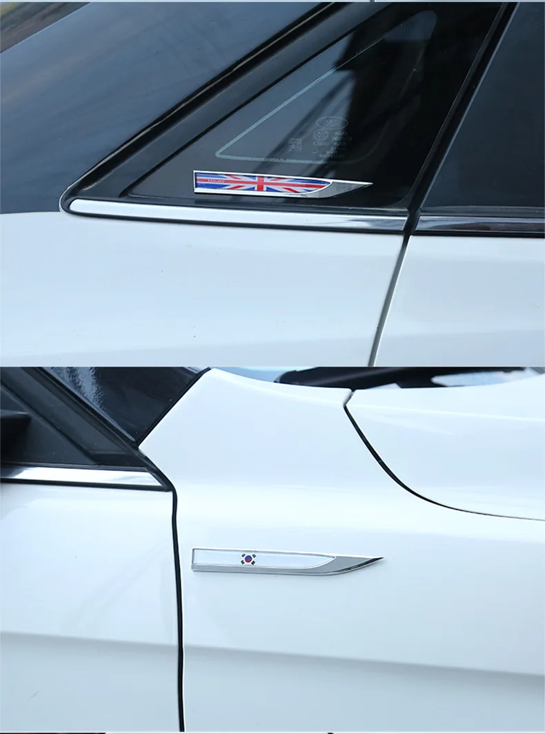 Наклейки на нож для бокового крыла автомобиля Италия Германия Англия Корея
