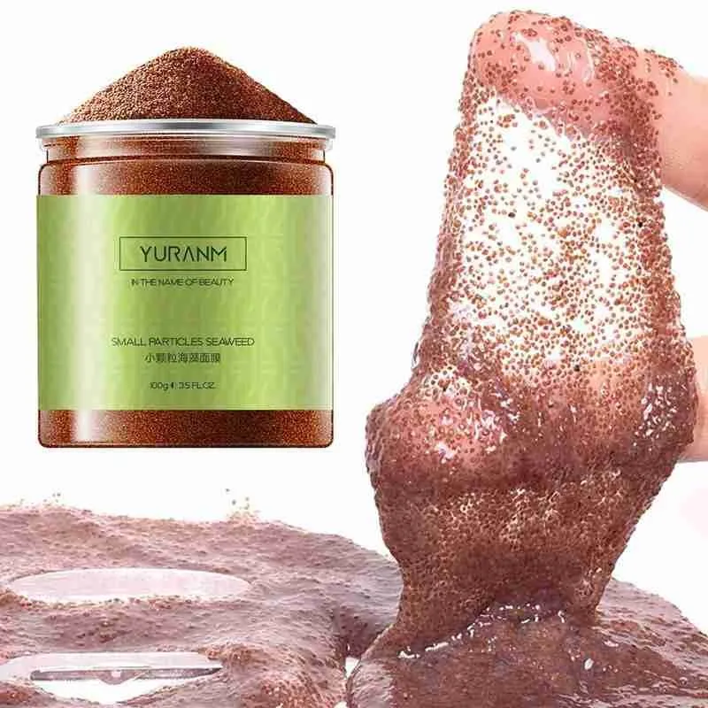 Натуральная маска из водорослей гранулы коллагеновая для красоты анти старение