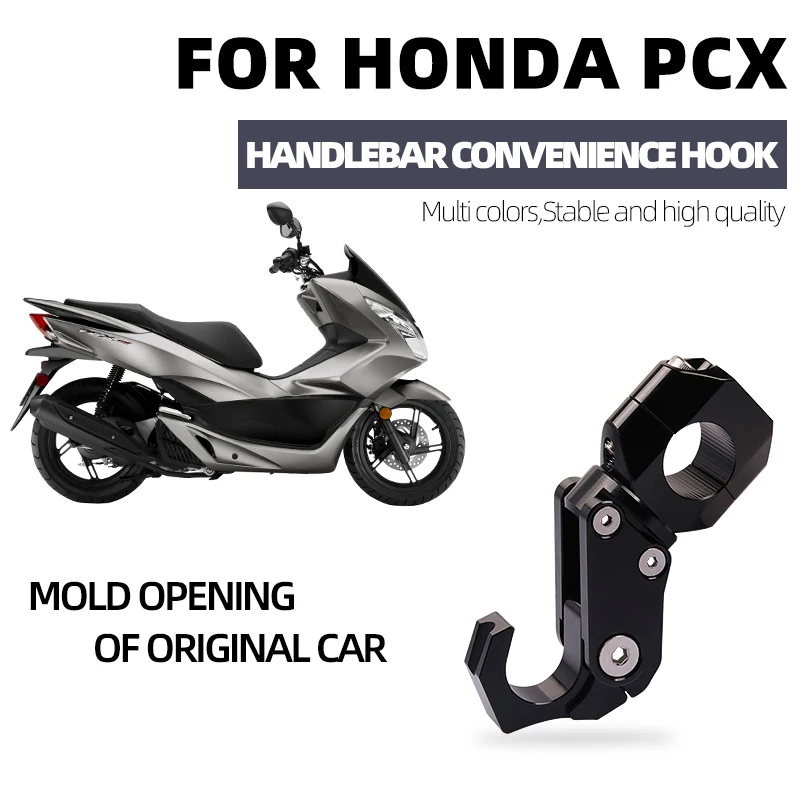 for honda pcx125 pcx150 pcx 125 150 adv150 adv125 2018 2020 motorcycle luggage hook helmet bracket bag bottle cage portable part free global shipping