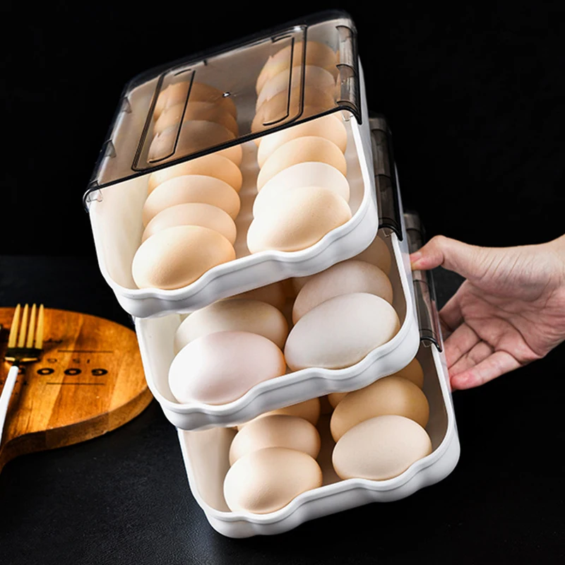 

1 шт., коробка для хранения яиц с прозрачной крышкой