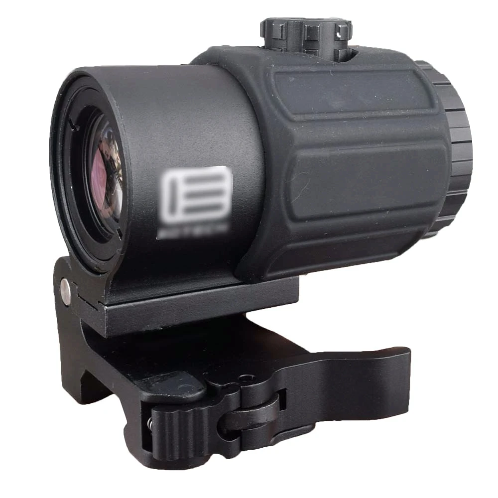 

Tactical G43 3x Magnifier Scope Sight with Switch to Side STS QD Mount Fit for 20mm rail Rifle Gun