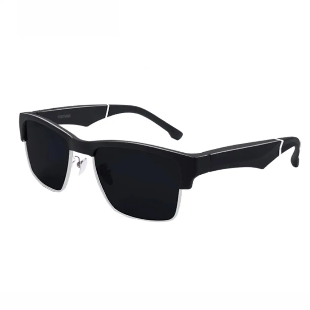 구매 K2 블루투스 호환 5.0 선글라스 야외 스마트 BT 안경 무선 스포츠 헤드셋 마이크 안티 블루 선글라스