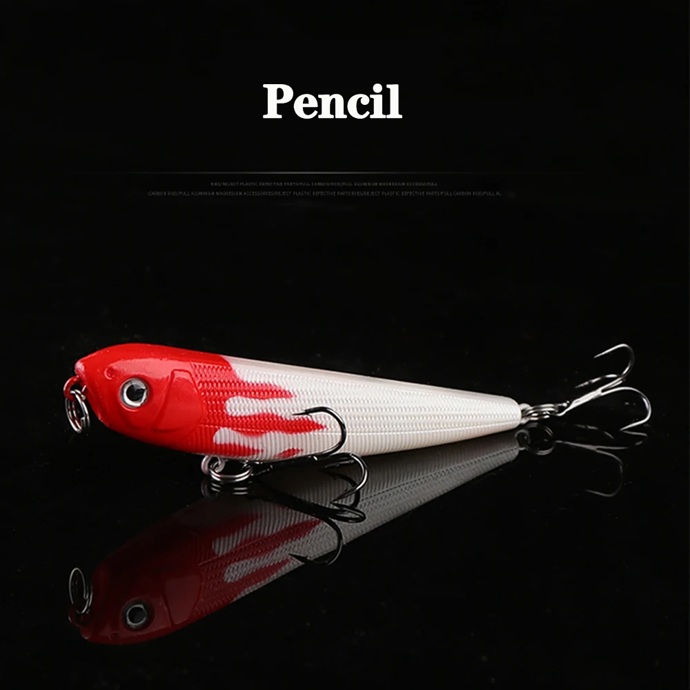 Лучшая приманка для окуня на рынке карандаш гольян VIB АБС пластик рыболовные