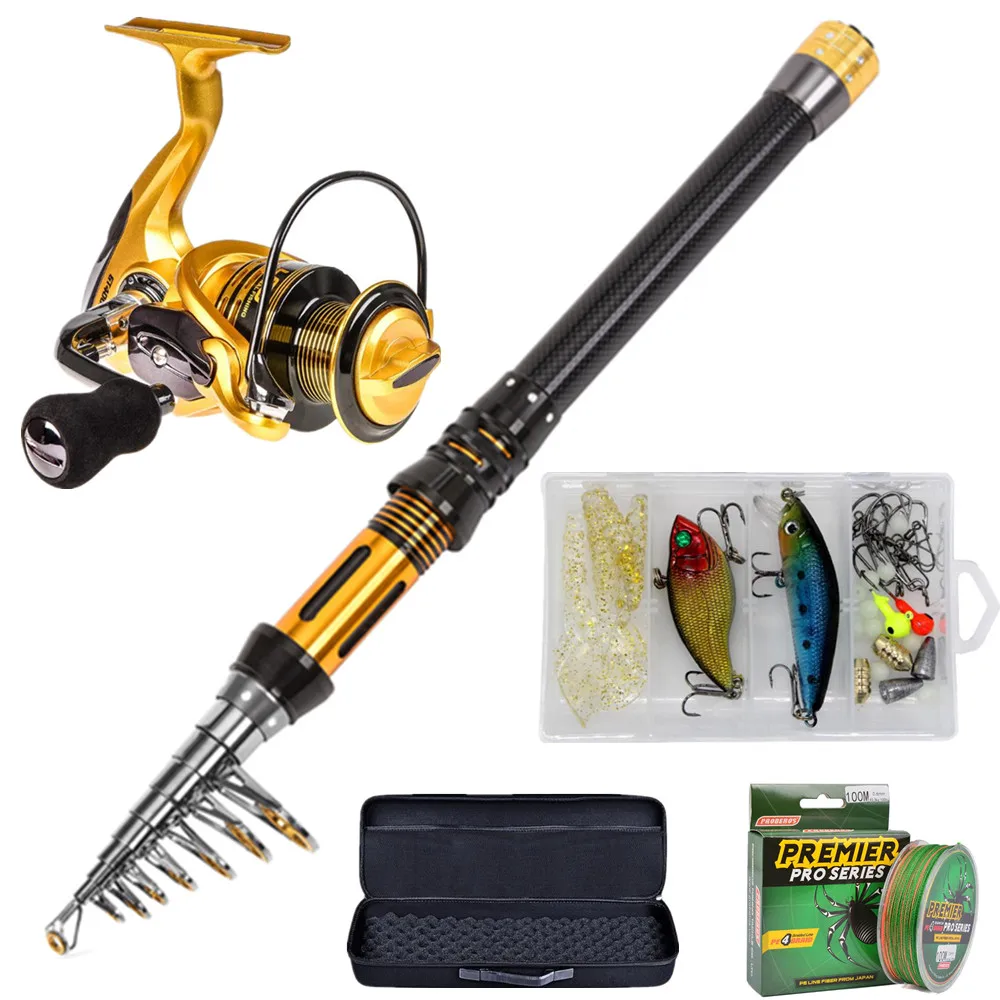 1 5 м 3 рыболовные комбинации с телескопической удочкой спиннинговые Катушки EVA