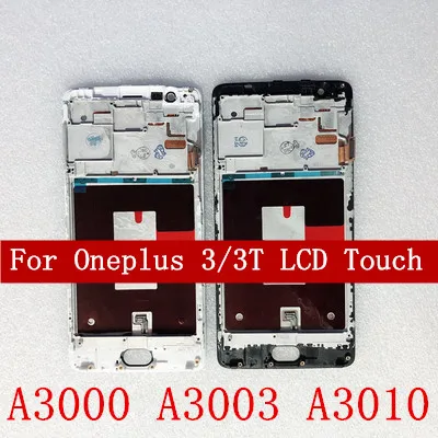 ЖК-дисплей для Oneplus 3 A3000 3T A3010 5 A5000 кодирующий преобразователь сенсорного экрана в