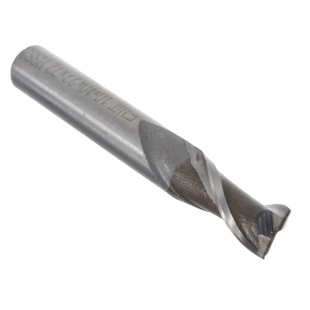 1pc 2 Flute 4/6/8/10/12mm Mill CNC Bits Tool Straight Shank End Cutter Suit Milling Machine Data Processing Center | Инструменты