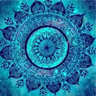 Полноразмерная 5D квадратная круглая Алмазная картина сделай сам Мандала Религия 3D вышивка крестиком Стразы мозаика домашний Декор подарок 003