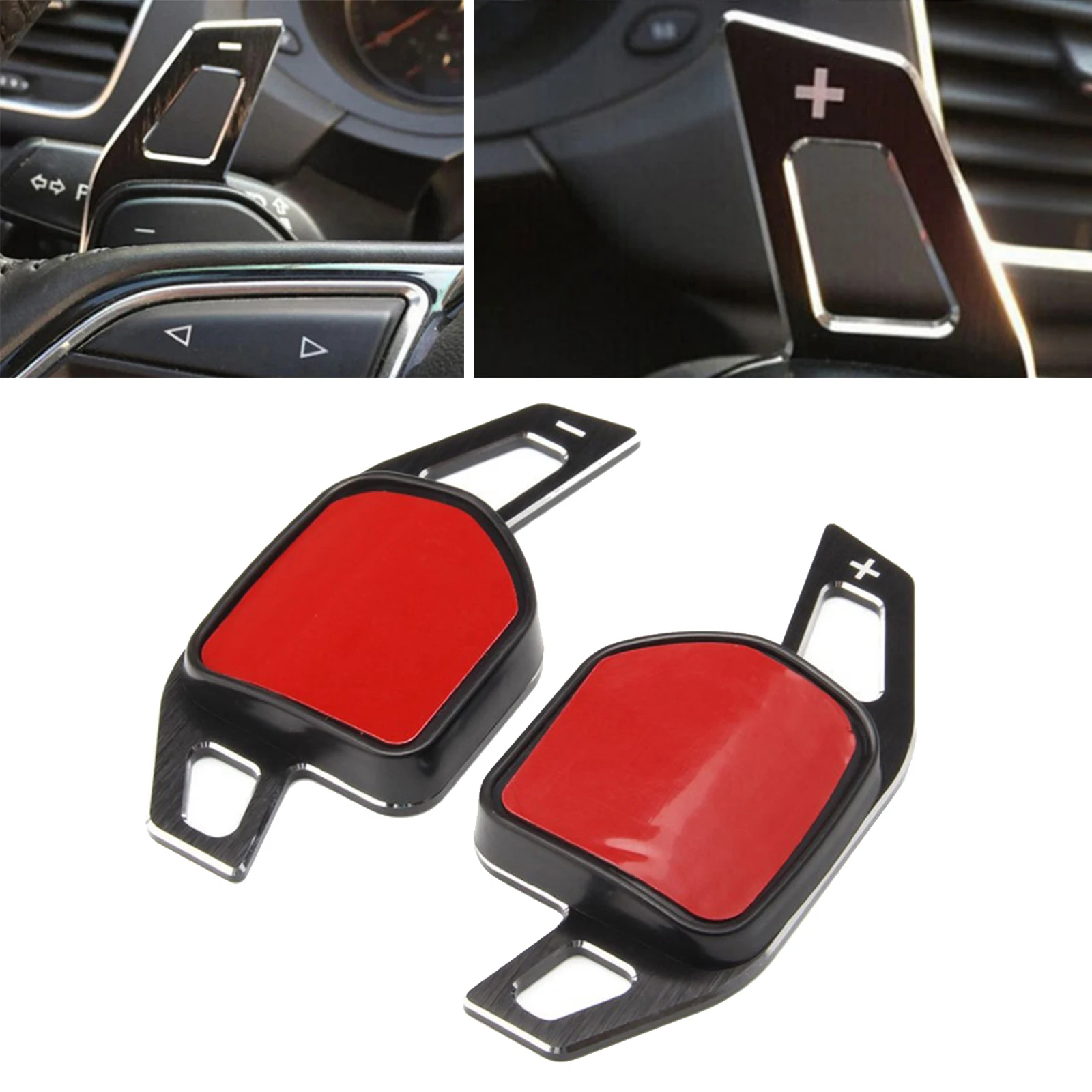 

Pair Steering Wheel er Paddle Extension for Audi A1(2010 - 2011), A3 / S3 / RS3(2006 - 2011), A4 / S4(2006 - 2011)