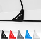 Силиконовая накладка на углы автомобильной двери, 2 шт., защита от царапин, защита от царапин, наклейка Mitsubishi PAJERO