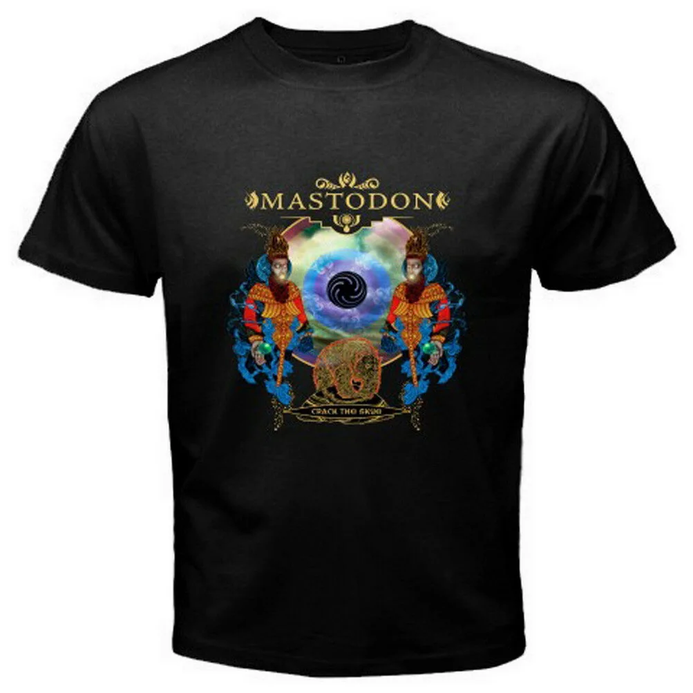 Новая Металлическая рок группа MASTODON Crack The Skye Мужская черная футболка размер S 3XL
