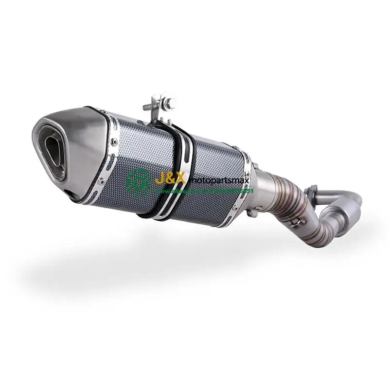 Выхлопной глушитель для мотоцикла без шнура модифицированный передний средний