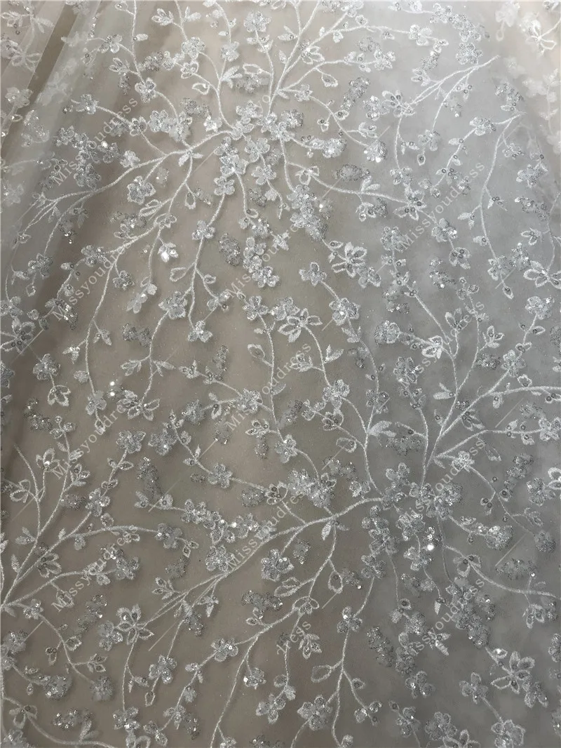 Newest High Quality Customized Ivory High Quality Beading Flowers Cap Sleeves Floor Length A-line Wedding Dress Wedding Gown