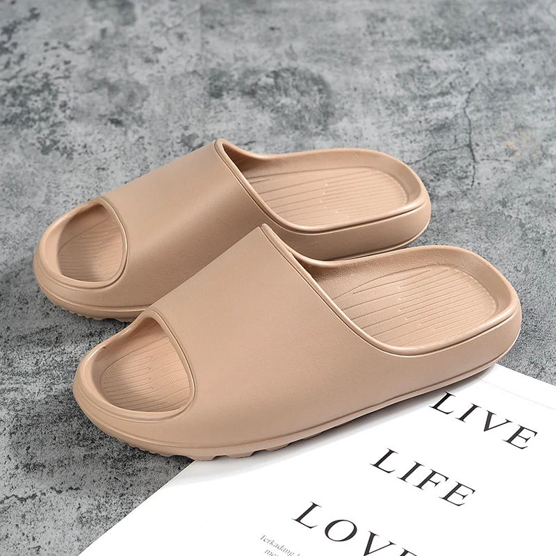 

Outdoor Home Two Wear The Same Style Couple Slippers Thick-soled Men's Slippers Daily Wear 9 Color Optional Women's Casual Shoes