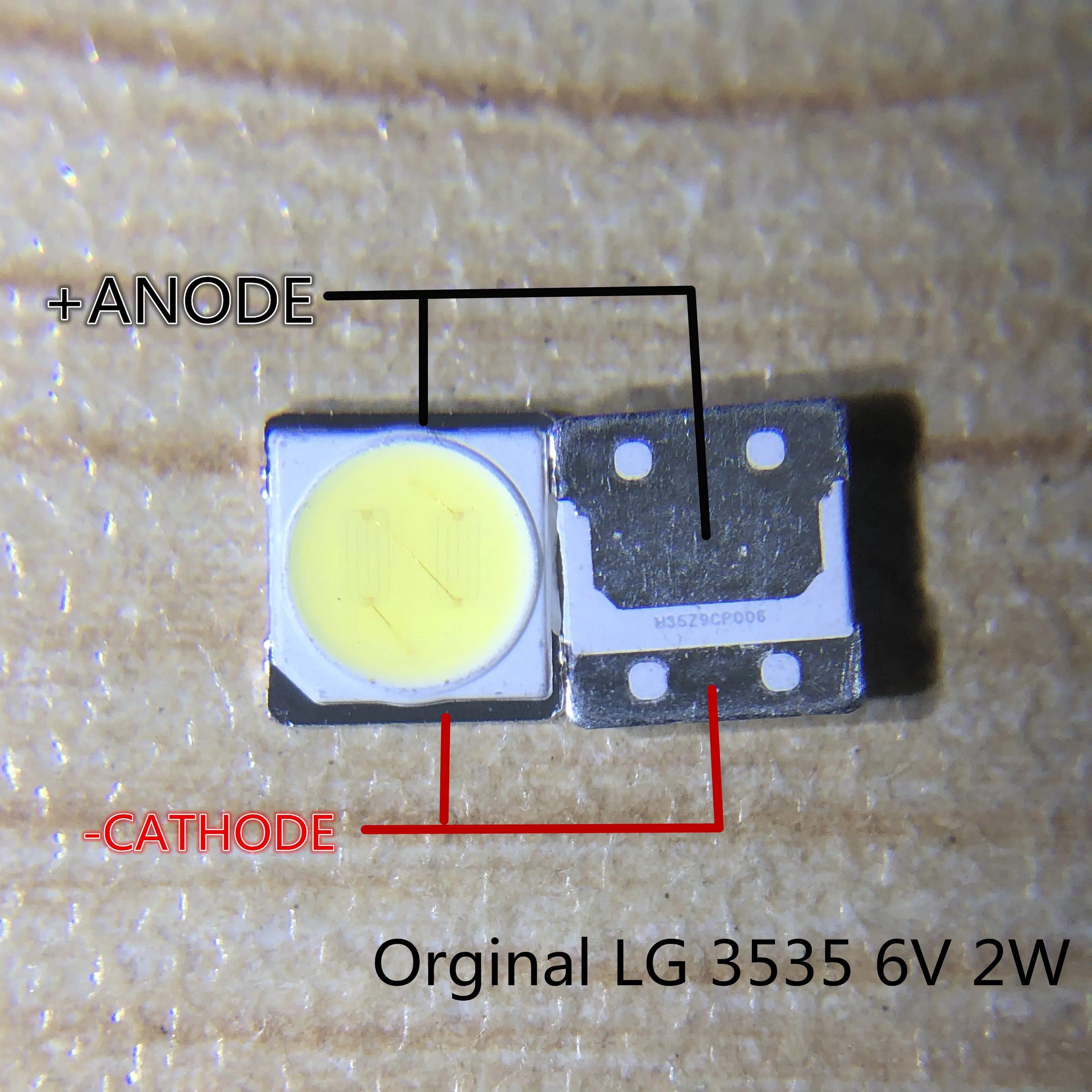 110 шт Обслуживание LG led LCD TV подсветка полосы света с 3535 SMD светодиодные бусины 6V|led