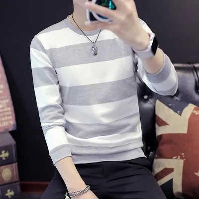 

Bottoming shirt men's long-sleeved T-shirt autumn and winter models