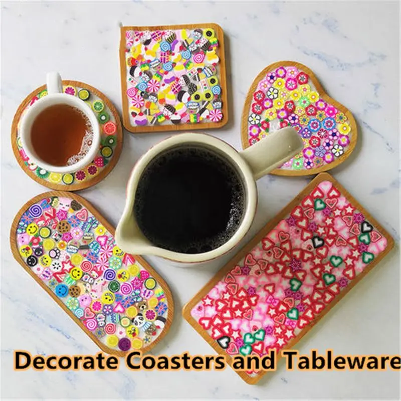 

1500Pcs Fruit Slices Decor Additives For Slime Filler Supplies Charms Clay Acces