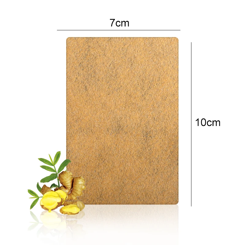 

6pcs/1bag Ginger Neck Back Pain Plaster Body Warmer Sticker Self Heating Arthritis Joint Knee Massage Wrist Finger 12h Patch