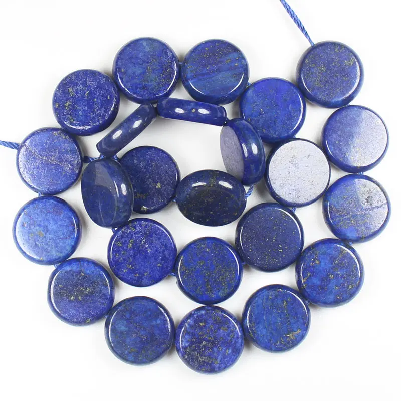 Дисковая форма Lapis Lazuli Beads15 &quot/38 см бисер для изготовления ювелирных изделий