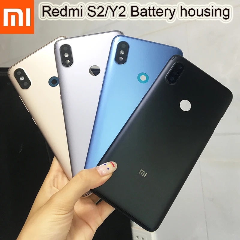 Новая Оригинальная задняя крышка аккумулятора Xiaomi Redmi S2 S 2 Y2 для камеры