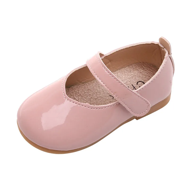 

COZULMA 2020 Children Autumn Elegant Classic Patent Leather Casual Shoes Kids Girls Princess Fashion Flats Size 21-30