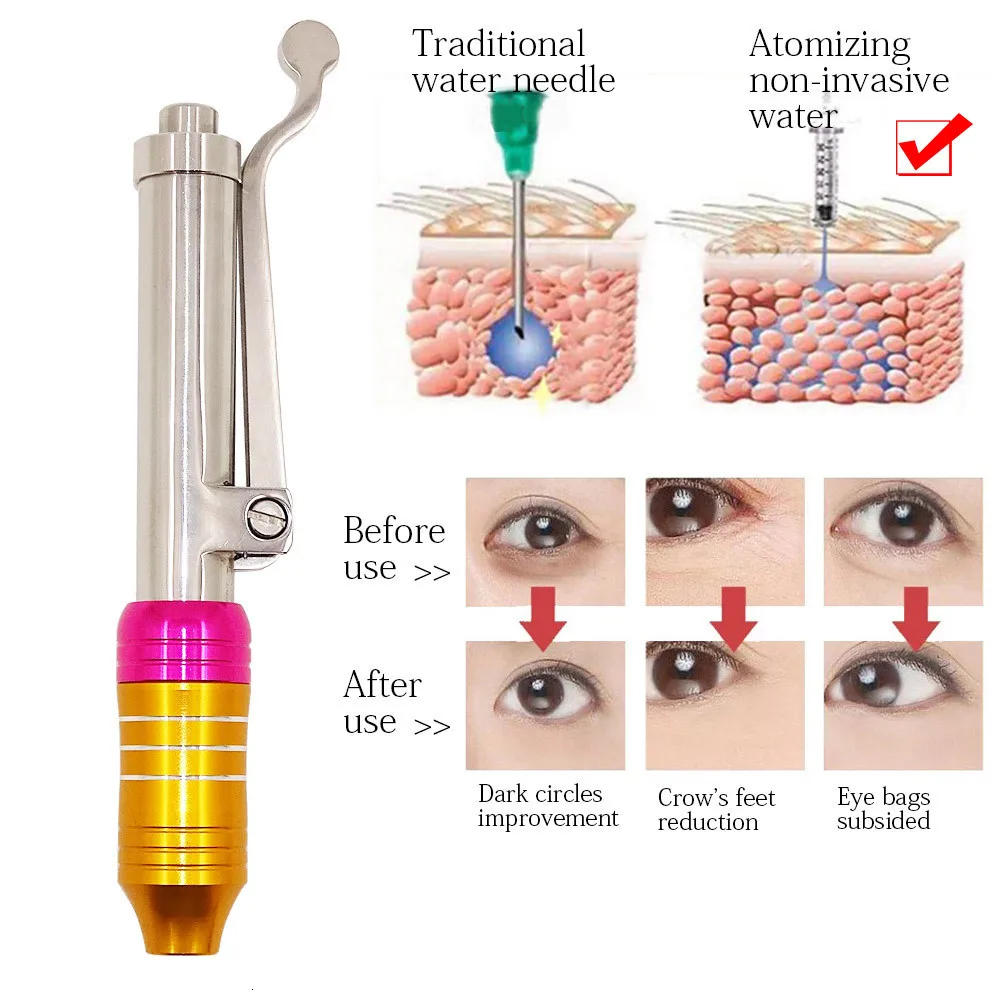 

pluma de acido hialuronico Professional Noninvasive Nebulizer Injection Pen Hylauronic Acid Micro Injector Hyaluron Pen Gun