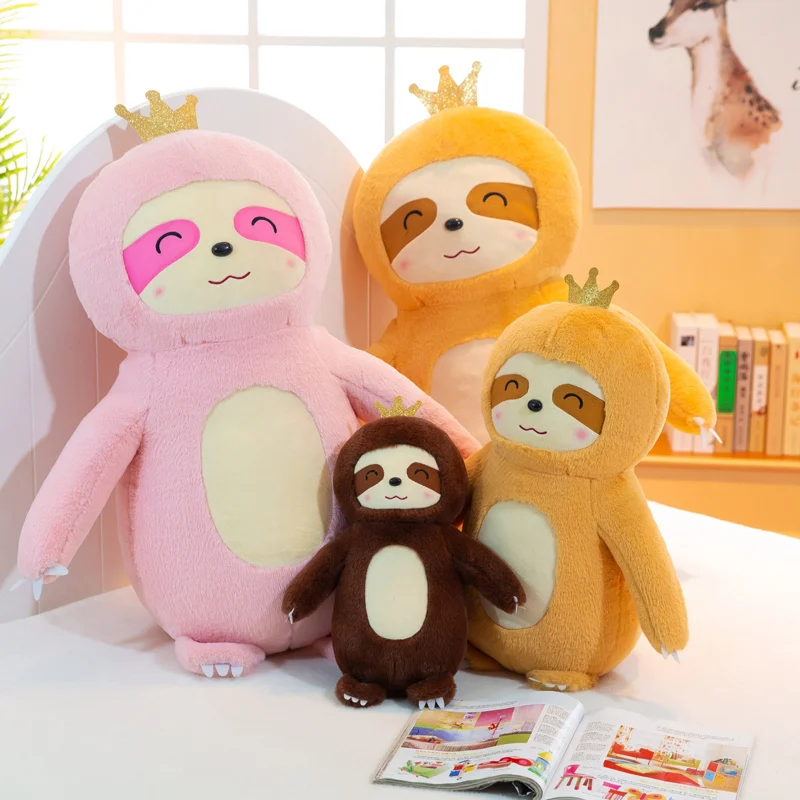 

1 pcs 3 color Sloth Plush Toy Sloth Soft Stuffed Doll Cute Sloth Plush Gift Simulation Sloth Baby Doll Lifelike Sloth Plush Toy