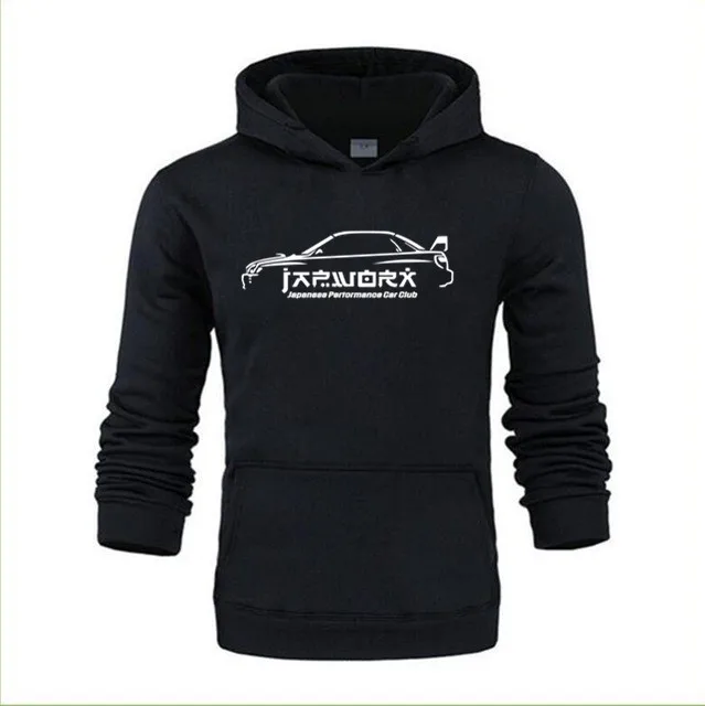 Мужские толстовки с принтом JAPWORX SUBARU IMPREZA HAWKEYE WRX JMD DRIFT CAR высокого качества XS