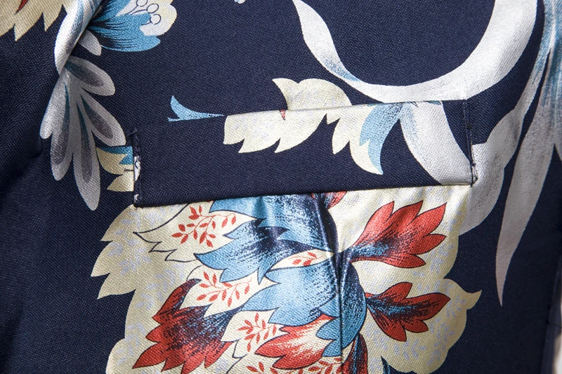 

Superior Quality Single Button White Blazer Men Fashion Color Bronzing Printing DJ Singers Nightclub Costume Stylish Suit Jacket