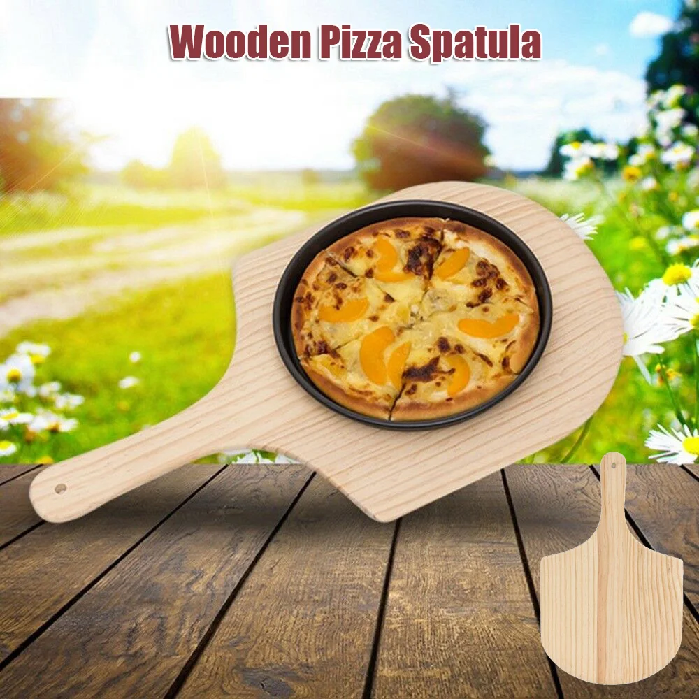 Натуральная деревянная лопатка для пиццы доска выпечки домашней и