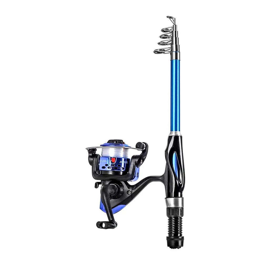 Детская удочка и Катушка Combo полный комплект 1 3 м/1 5 7 м телескопическая рыболовное
