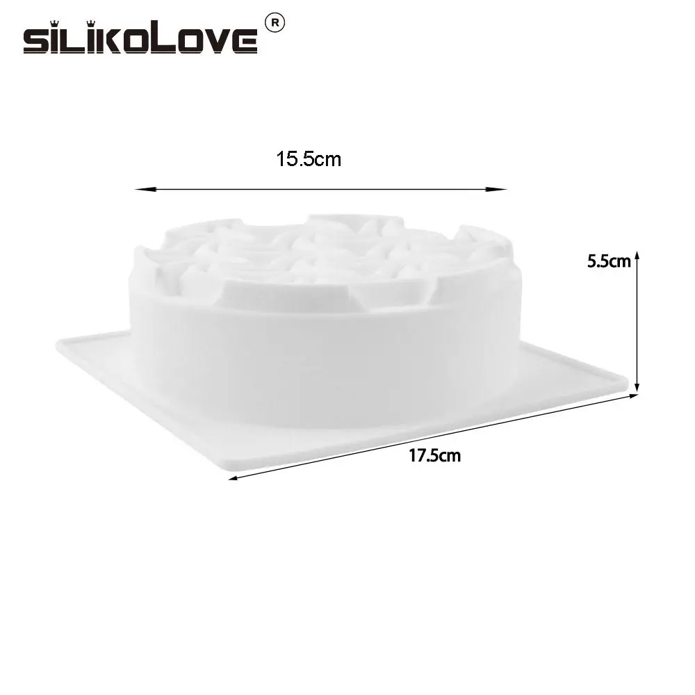 SILIKOLOVE формы для цветов, мусс, форма для торта, силиконовая форма для украшения, сделай сам, для торта, свадьбы, для выпечки, десерт, художественная форма для шоколада