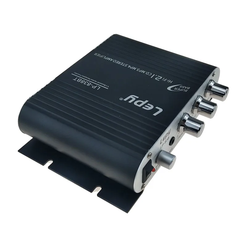 Lepy LP-838BT Bluetooth 5.0 усилитель мощности 2 1 3-канальный супер бас аудио звука с