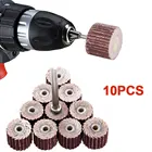 10 шт. Аксессуары Dremel полировочное колесо Набор, шлифование наждачной бумагой, диск, шлифовального круга, оснастки на Мощность инструмент полировочное колесо