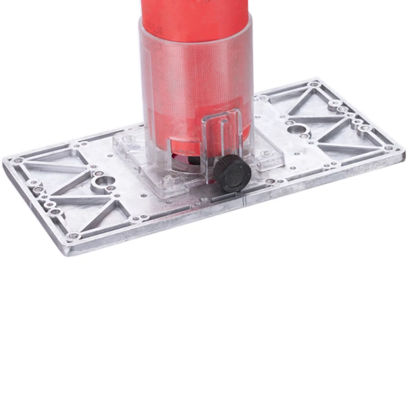 Алюминиевый фрезерный стол вставная пластина с 4 кольцами для