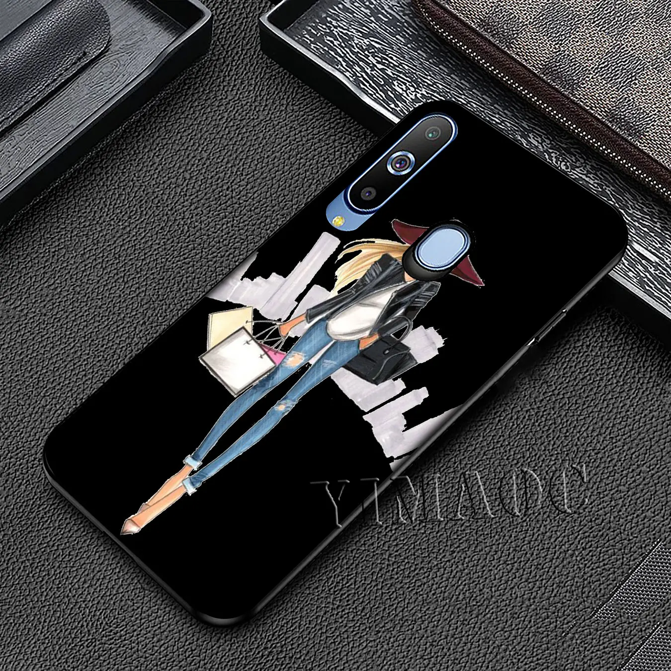 YIMAOC Best Friend парень девушка цветами мальчик и девочка мягкий чехол для samsung Galaxy Note 8