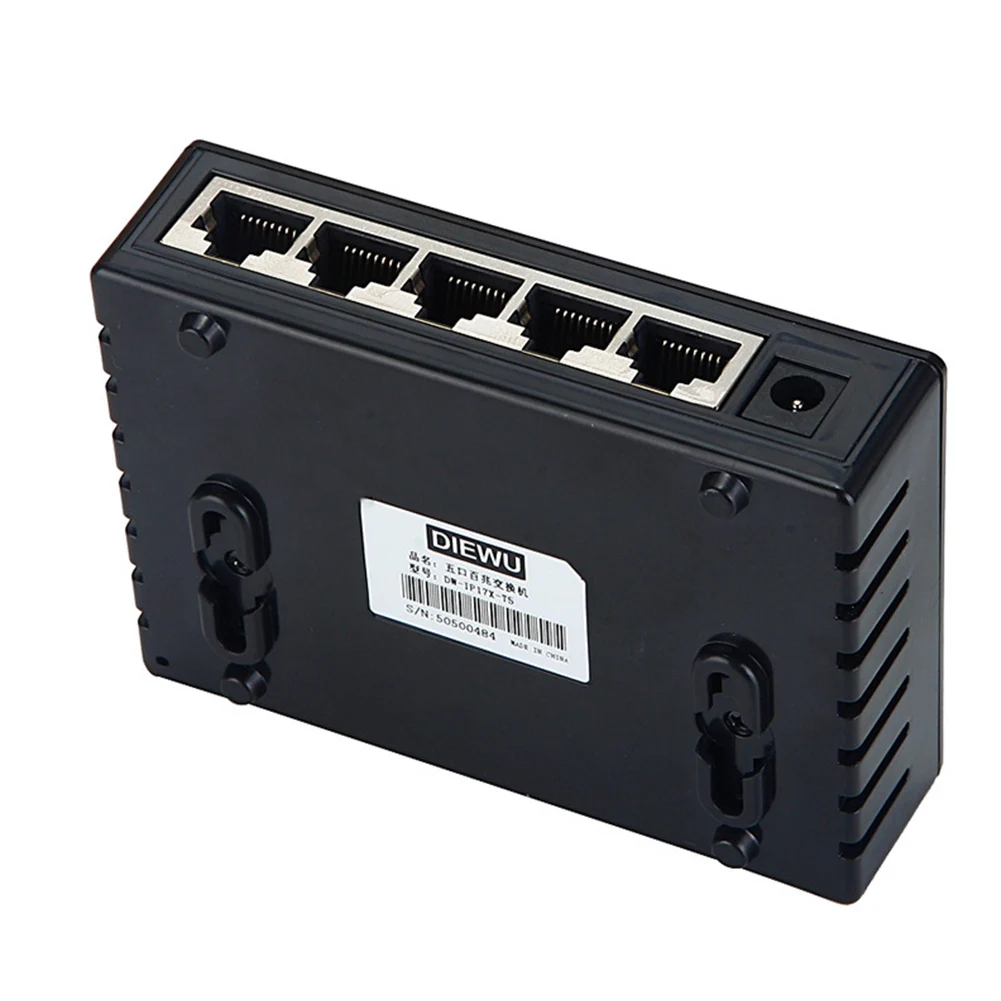 5-Port Mini Exchange Ethernet Gigabit Hub Desktop LAN Network Switch Adapter | Компьютеры и офис