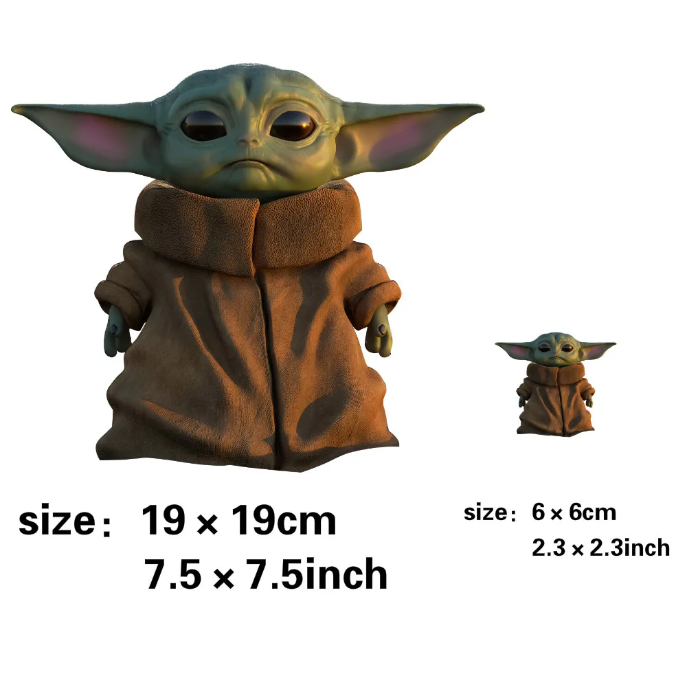 Детские наклейки Mandalorian Yoda нашивки термопереводная куртка аппликация железный