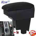 Подлокотник для Renault Sandero Logan 2 для Nissan Almera G15, автомобильный подлокотник для Lada LARGUS, контейнер для хранения, аксессуары для интерьера автомобиля