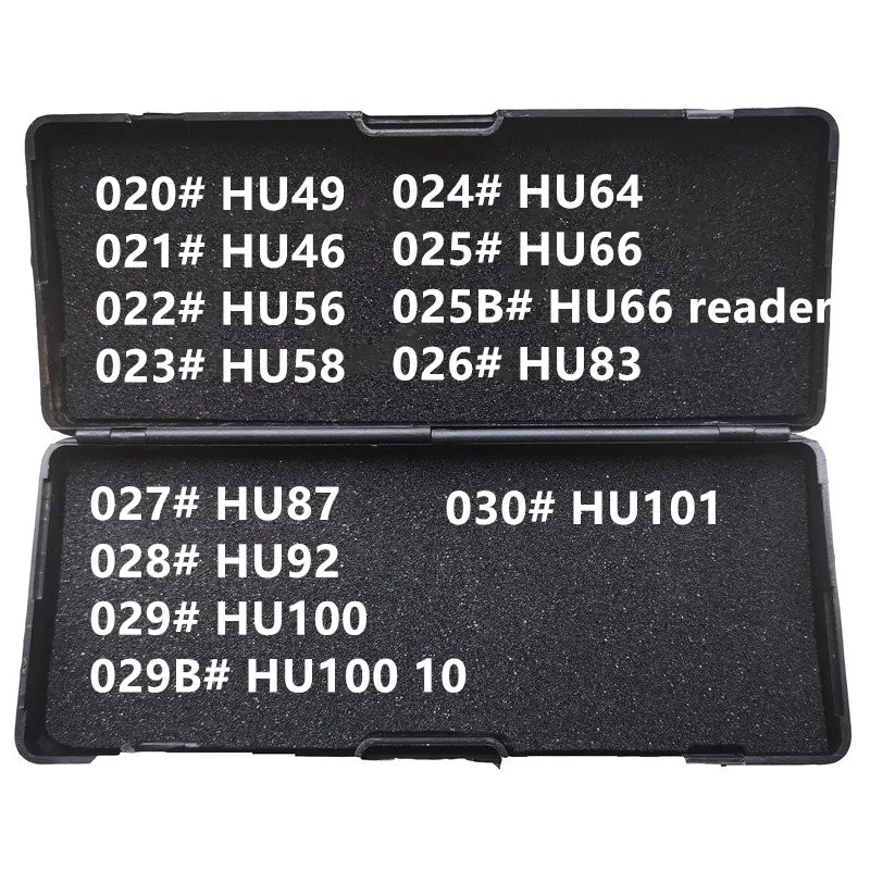 Оригинальные слесарные инструменты LiShi 2 в 1 HU49 HU46 HU56 HU58 HU64 HU66 HU83 HU87 HU92 HU100 10 cut HU101 |
