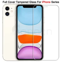 9h tempered protective glass for iphone 11 12 pro xr x xs max screen protector film on iphone 7 6 8 6s plus 5 5s se 2020 glass