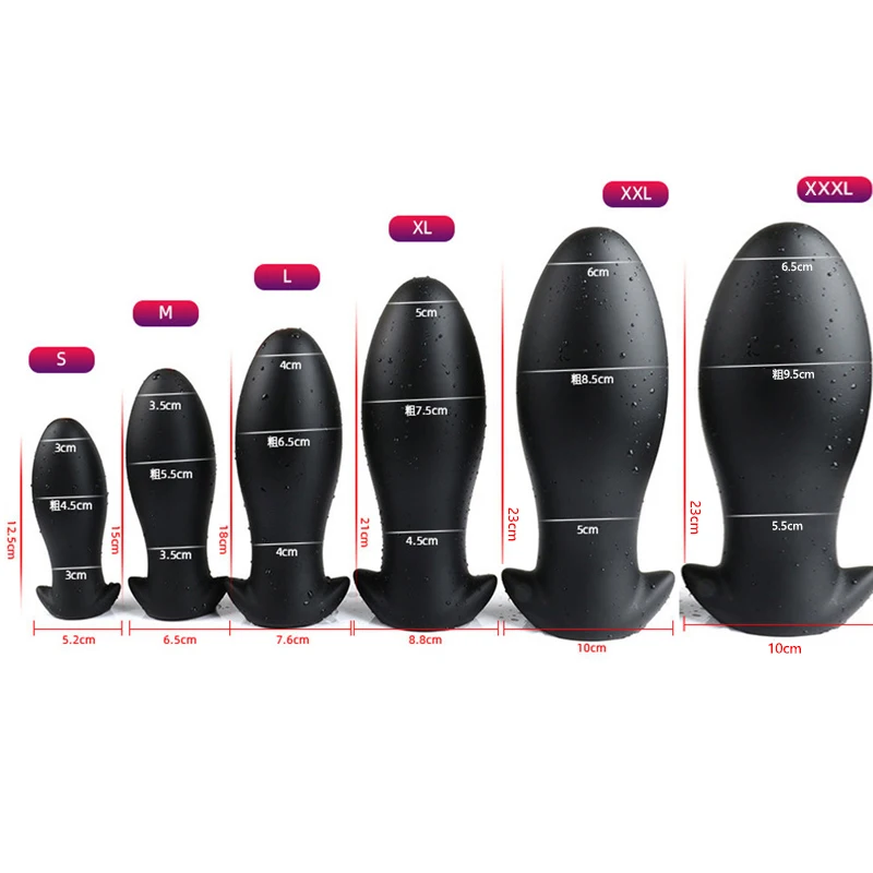2020 новая огромная Анальная пробка секс-игрушки большие анальные пробки для