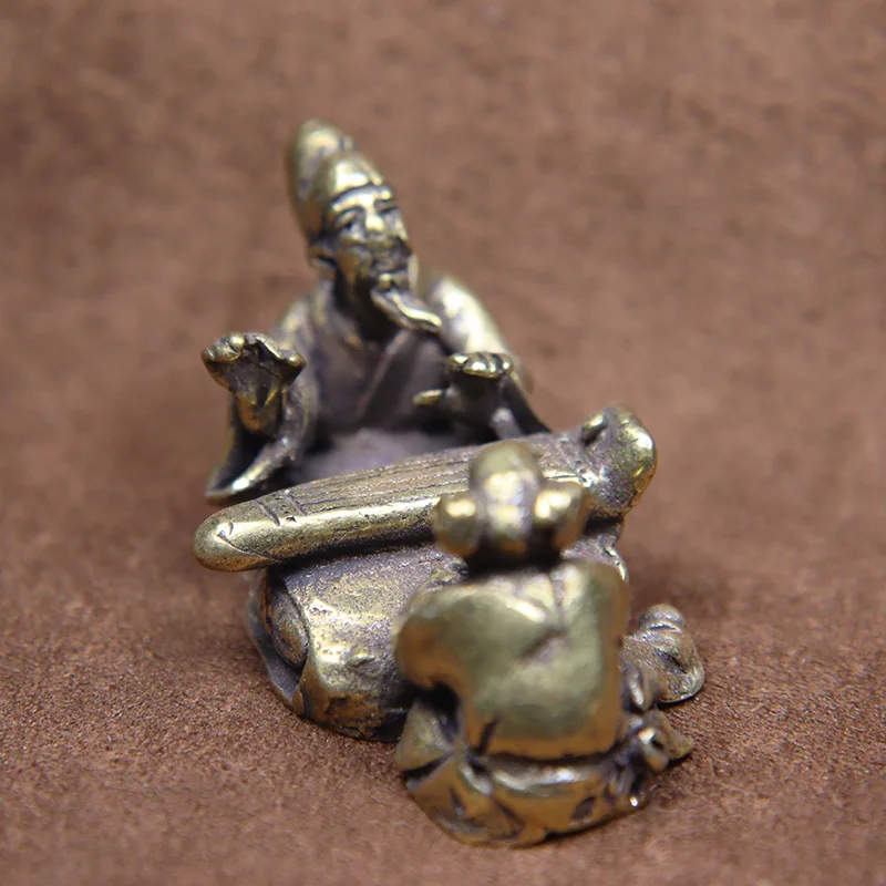 Античное Латунное китайское фортепиано для пожилых людей искусственное