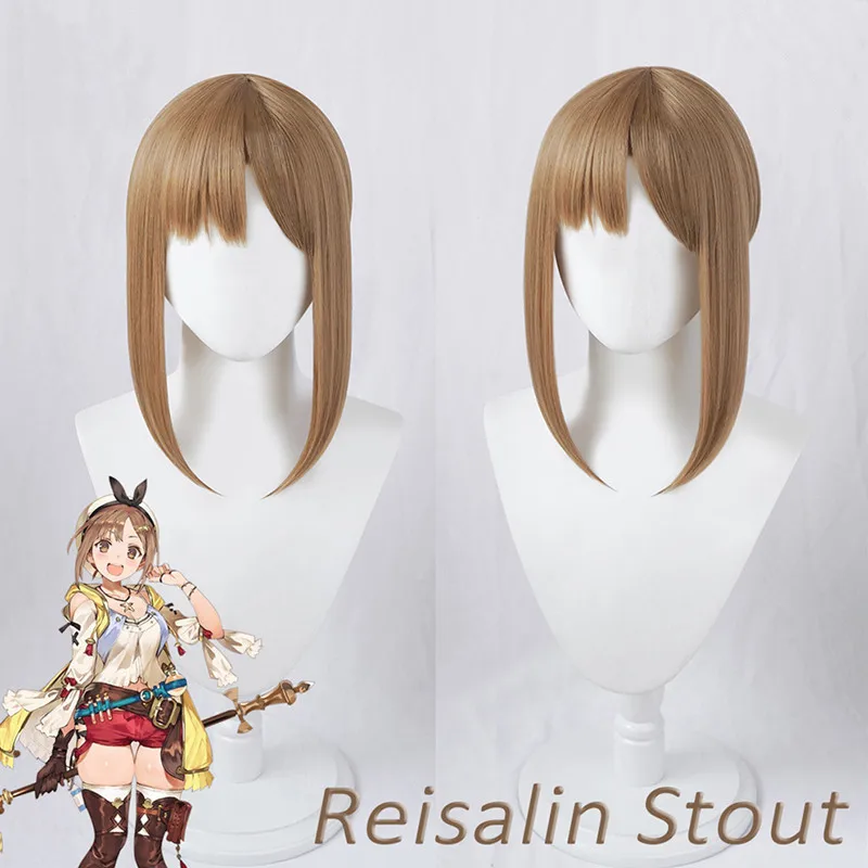 Парик для косплея райза игровой ателер из сетчатой игры ткани|Аксессуары