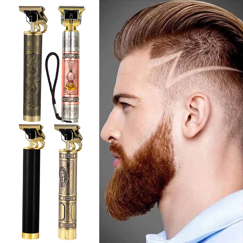 

T9 Hair Clipper Professional Electric Hair Trimmer 0mm Baldheaded Cutter Beard Shaving Precision Finishing Hair Cutting Machine